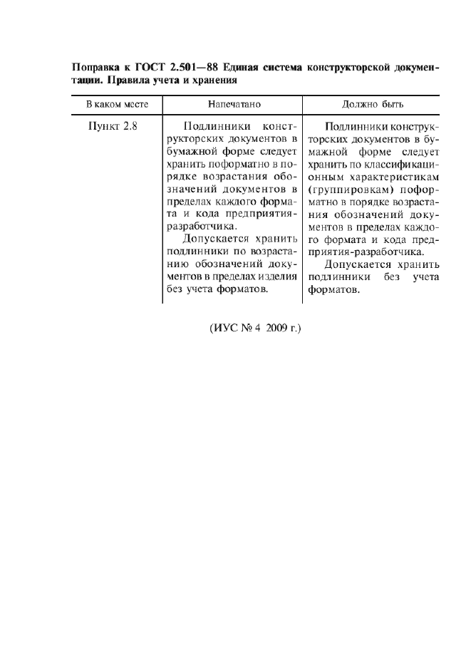 ГОСТ 2.501-88,  2.