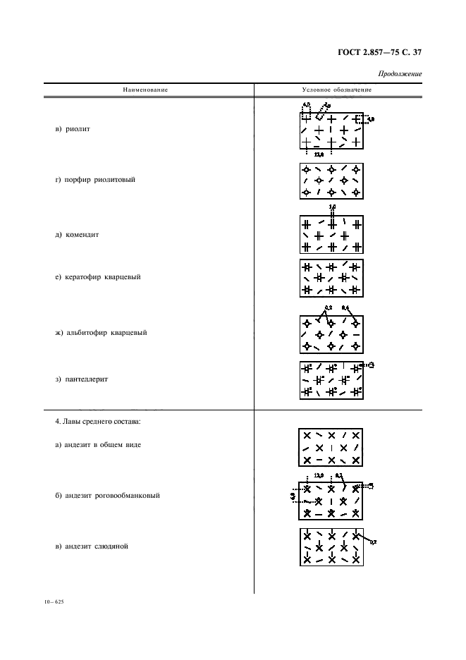 ГОСТ 2.857-75,  38.