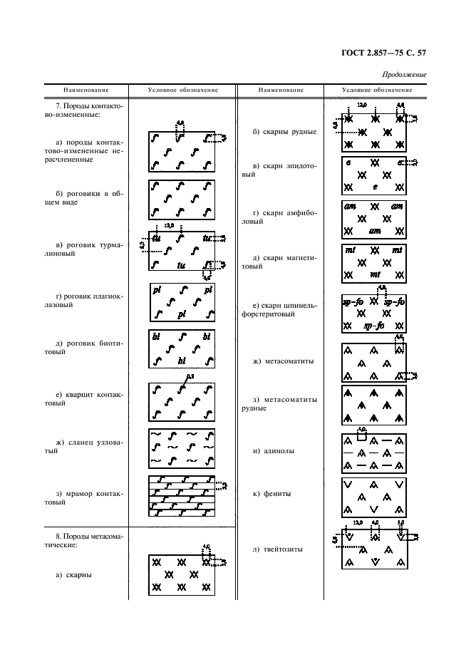 ГОСТ 2.857-75,  58.