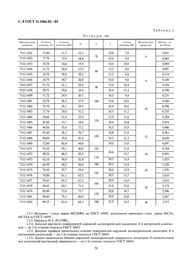 ГОСТ 31.1066.02-85,  8.