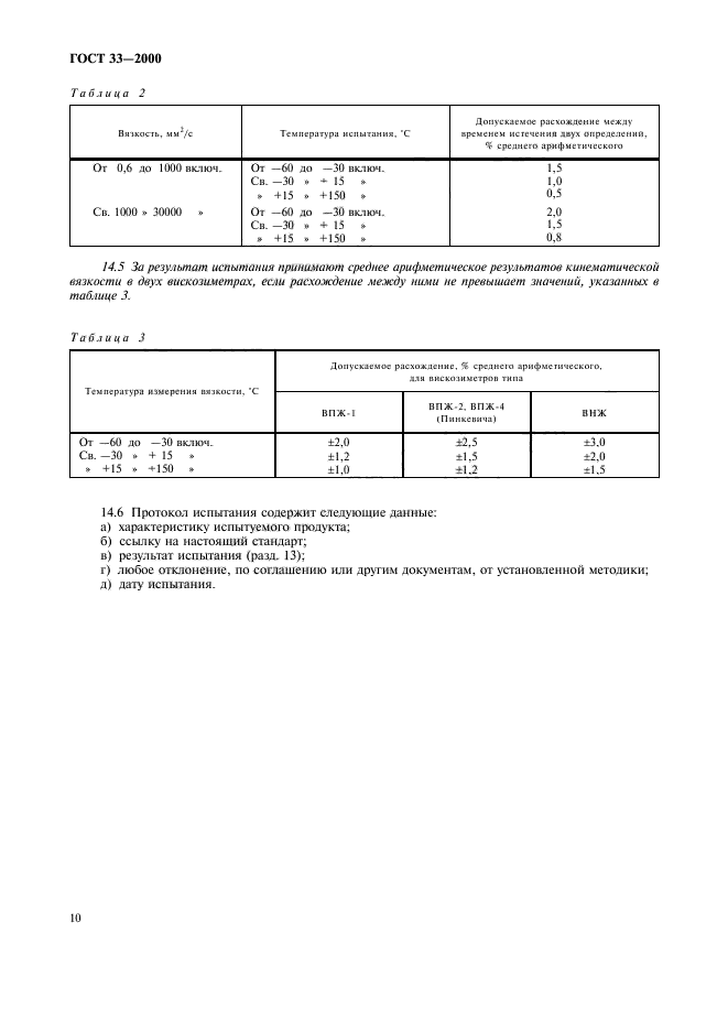 ГОСТ 33-2000,  13.