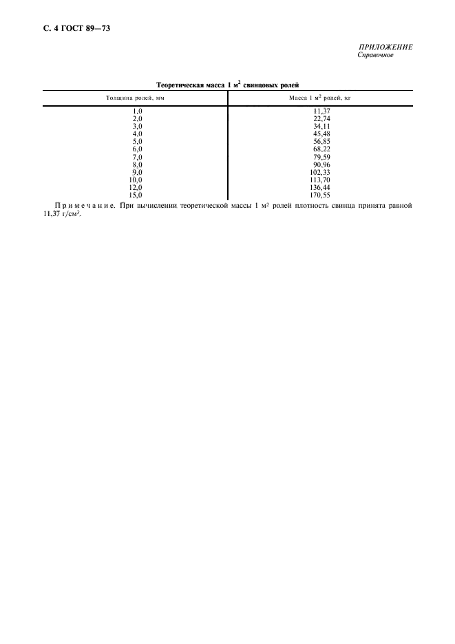 ГОСТ 89-73,  5.