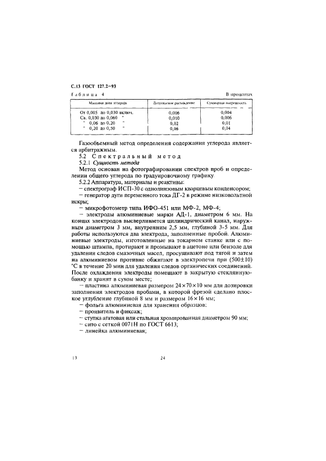 ГОСТ 127.2-93,  15.