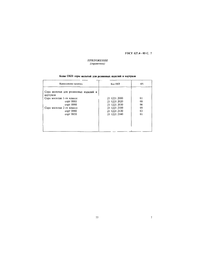 ГОСТ 127.4-93,  9.