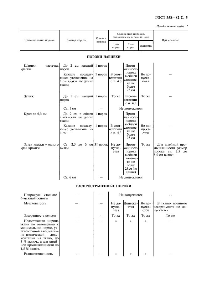 ГОСТ 358-82,  6.