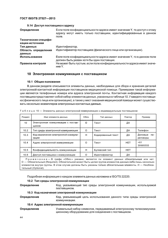 ГОСТ ISO/TS 27527-2013,  50.