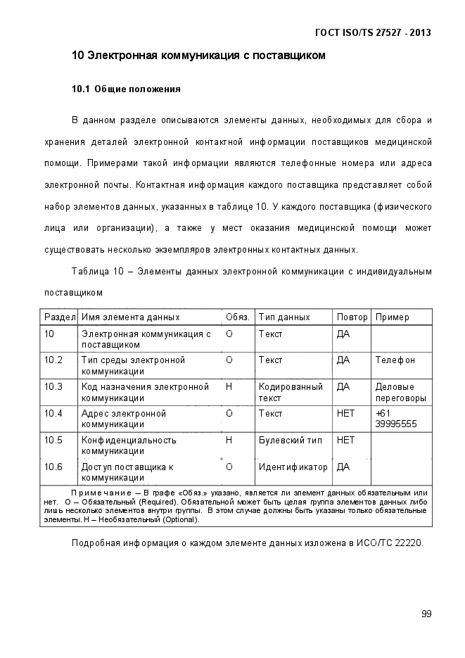 ГОСТ ISO/TS 27527-2013,  110.