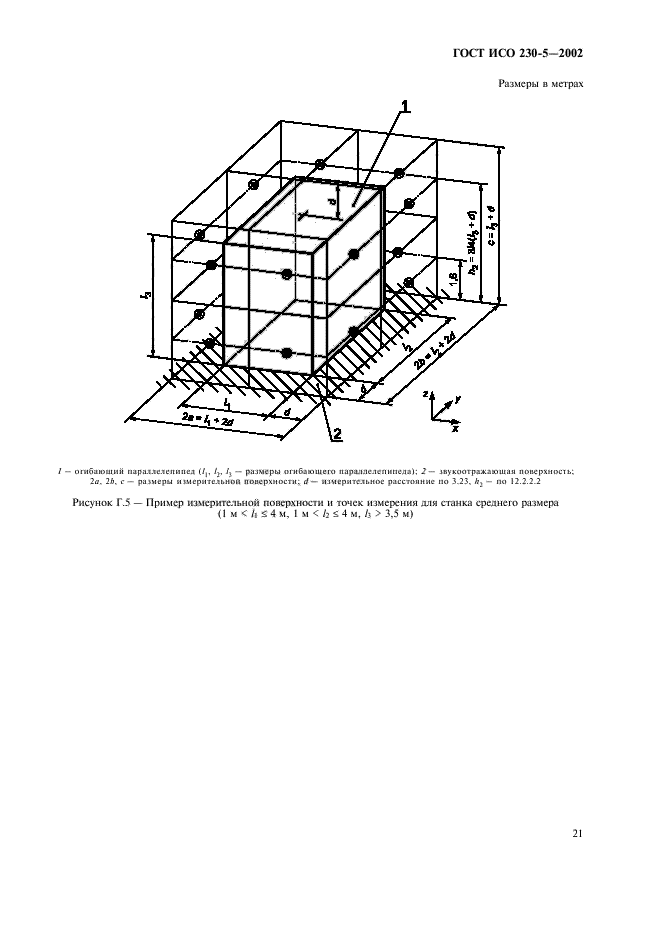 ГОСТ ИСО 230-5-2002,  25.