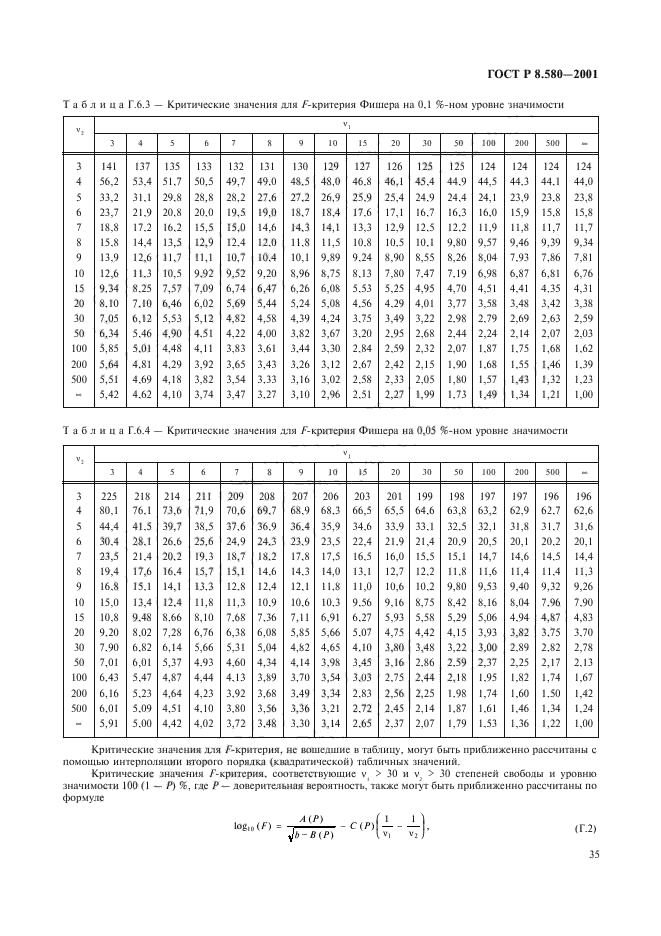 ГОСТ Р 8.580-2001,  39.