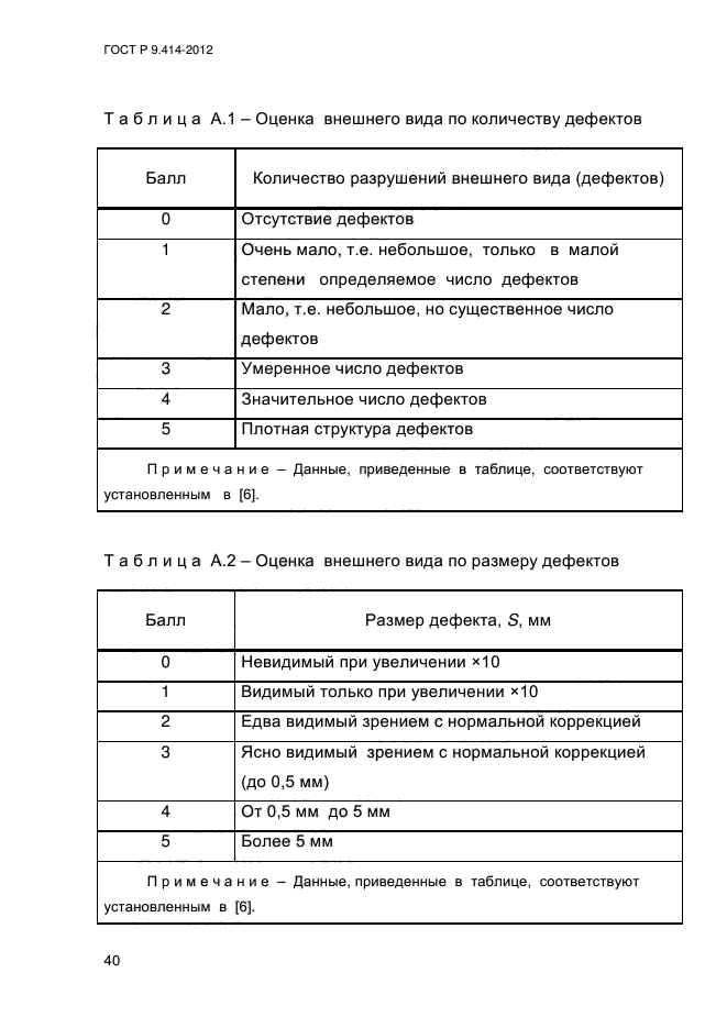 ГОСТ Р 9.414-2012,  45.