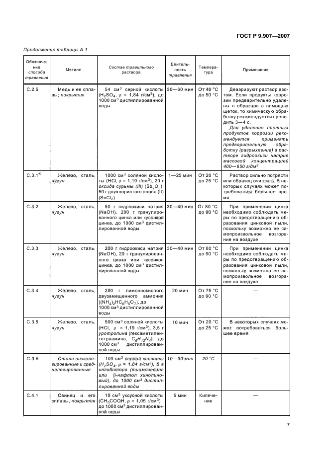 ГОСТ Р 9.907-2007,  10.