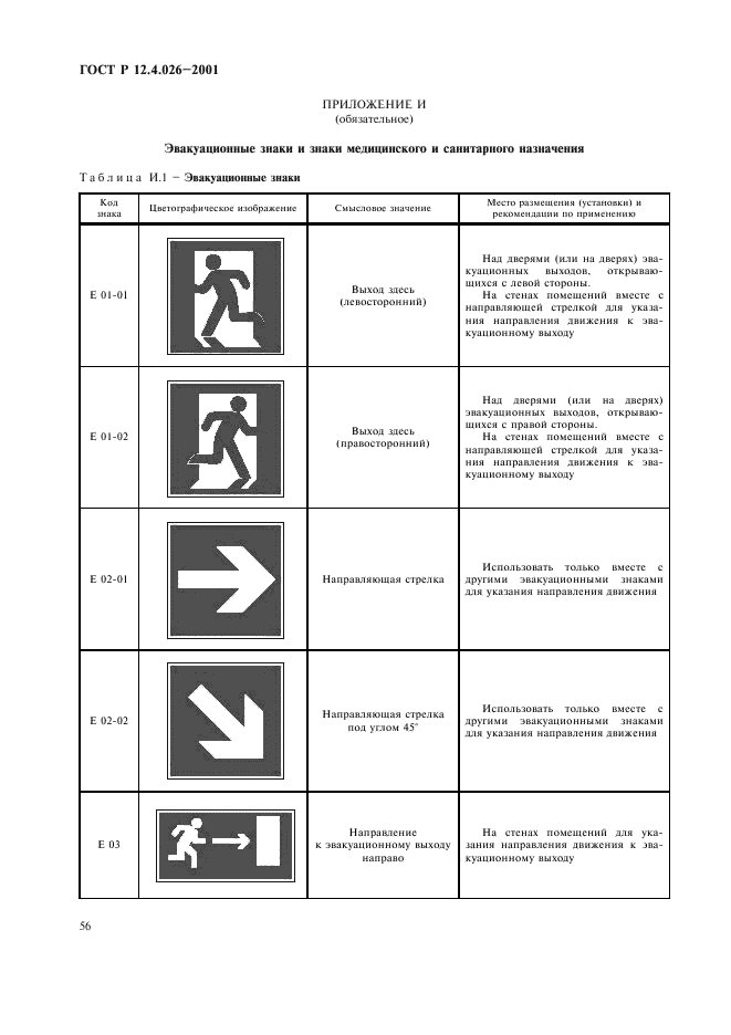 ГОСТ Р 12.4.026-2001,  59.