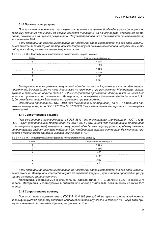 ГОСТ Р 12.4.264-2012,  19.