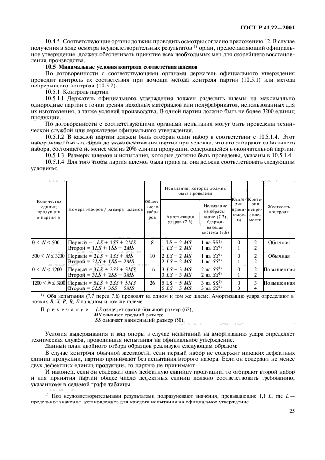 ГОСТ Р 41.22-2001,  28.