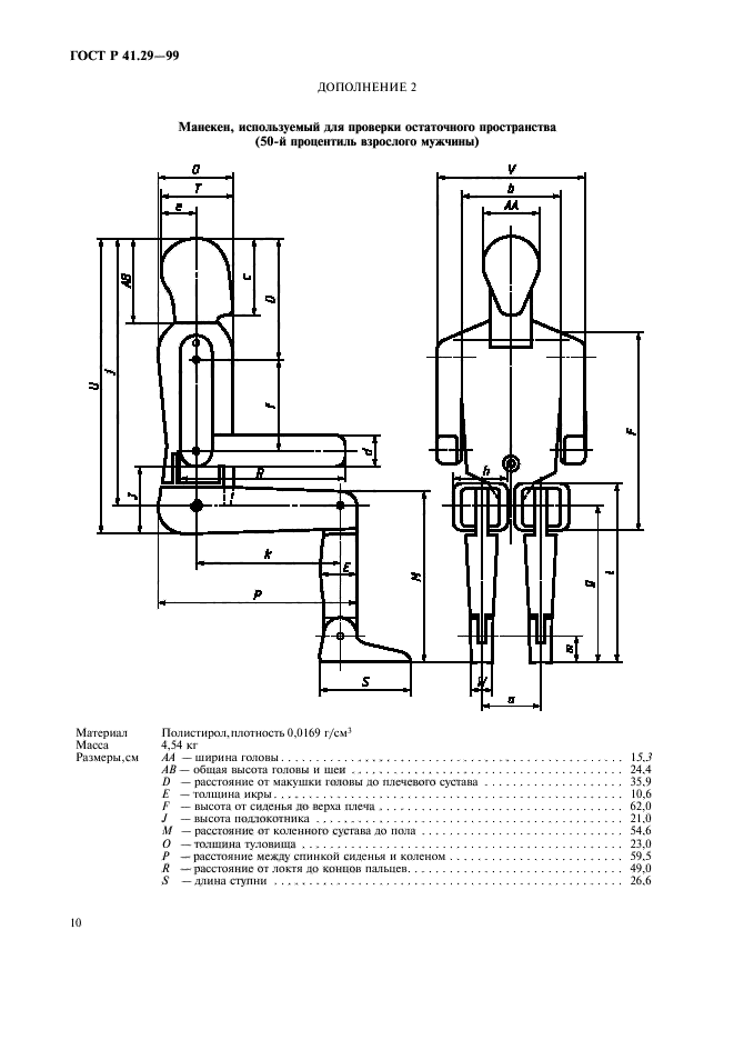 ГОСТ Р 41.29-99,  13.