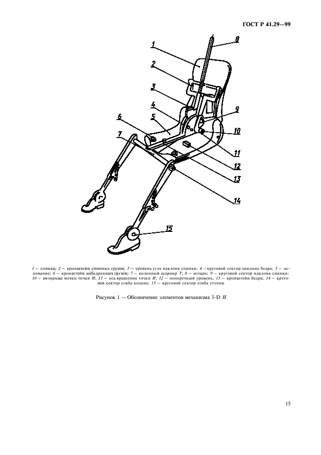 ГОСТ Р 41.29-99,  18.