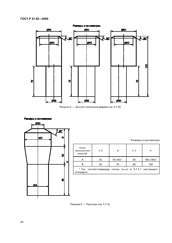 ГОСТ Р 41.52-2005,  29.