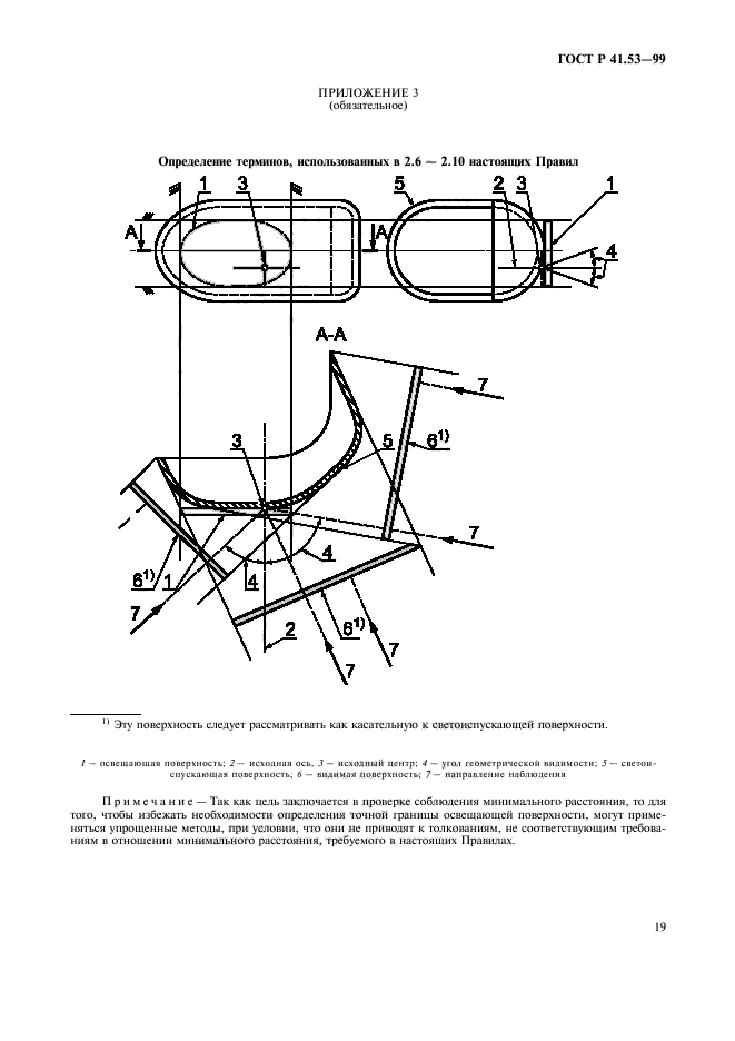 ГОСТ Р 41.53-99,  22.