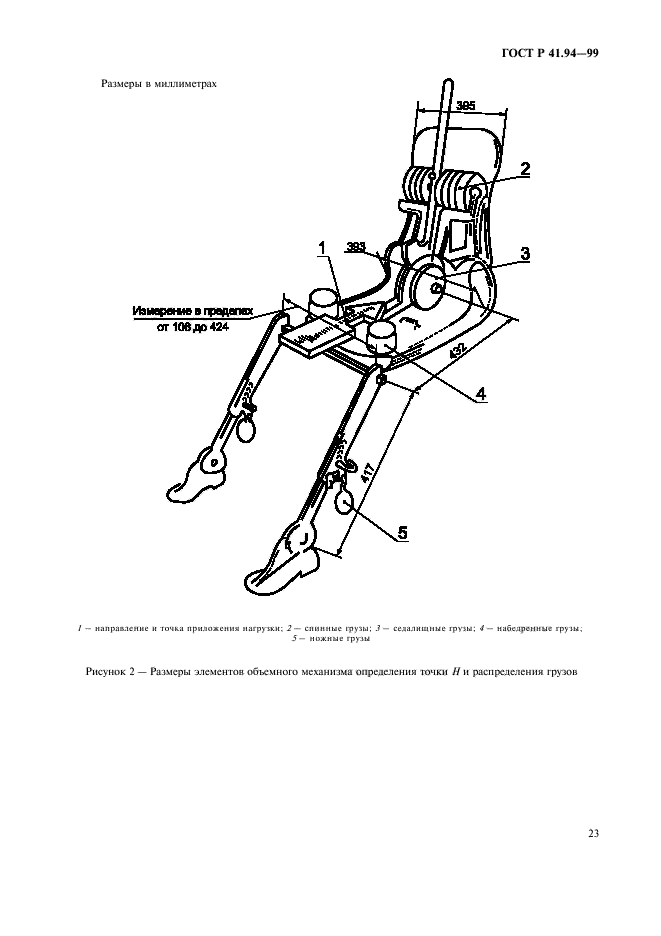 ГОСТ Р 41.94-99,  26.