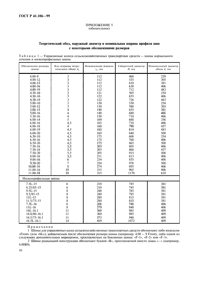 ГОСТ Р 41.106-99,  19.