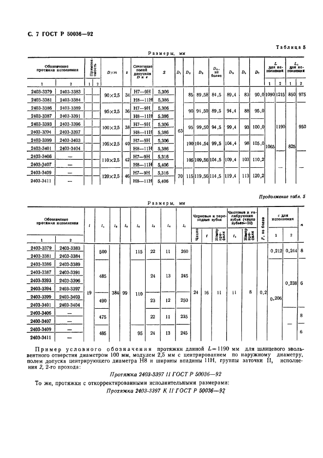 ГОСТ Р 50036-92,  7.