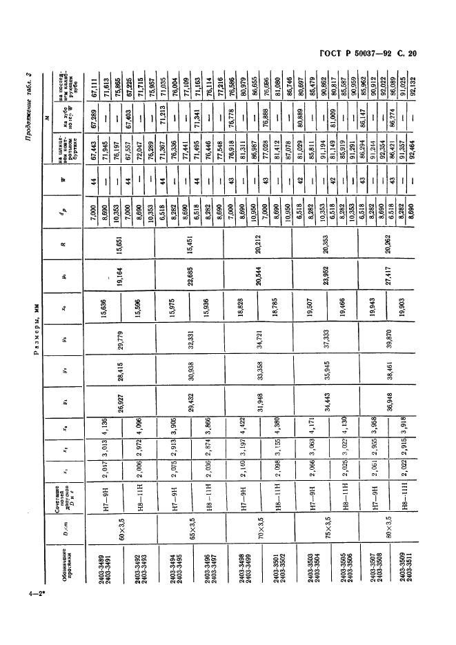 ГОСТ Р 50037-92,  20.