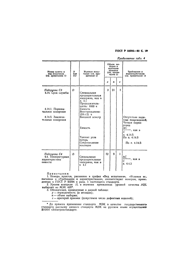 ГОСТ Р 50295-92,  11.