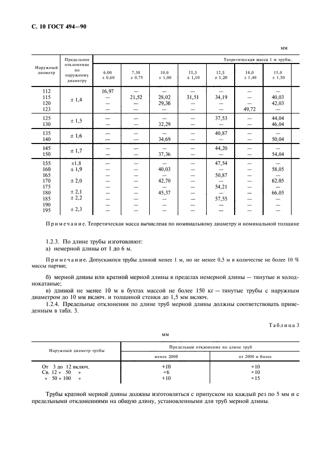 ГОСТ 494-90,  11.