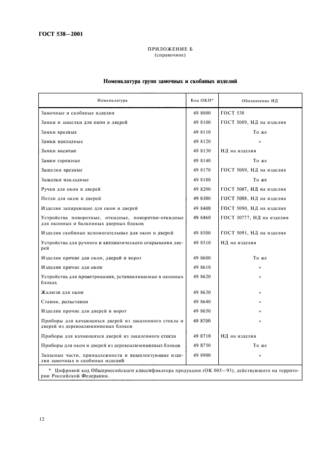 ГОСТ 538-2001,  14.