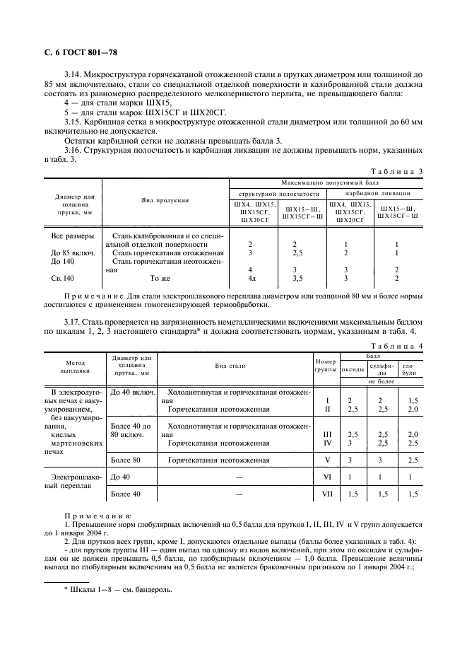 ГОСТ 801-78,  8.