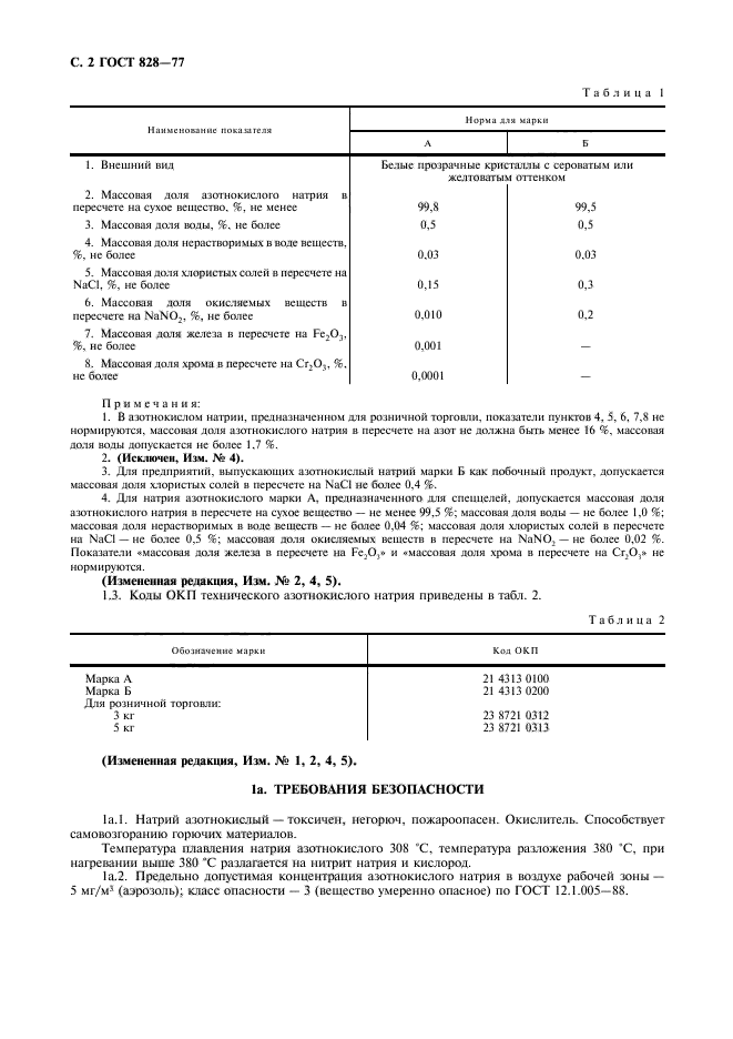 ГОСТ 828-77,  4.