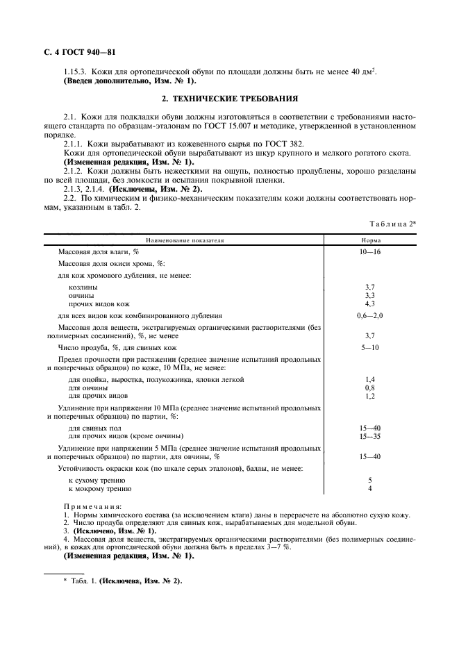 ГОСТ 940-81,  5.