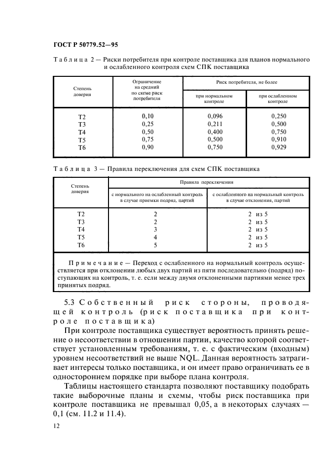 ГОСТ Р 50779.52-95,  16.