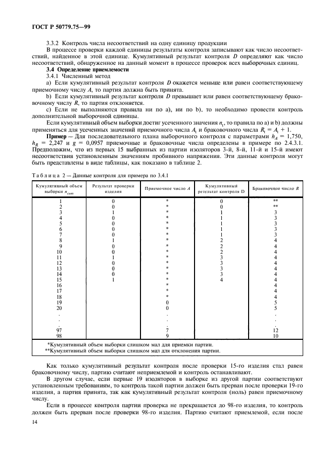 ГОСТ Р 50779.75-99,  17.