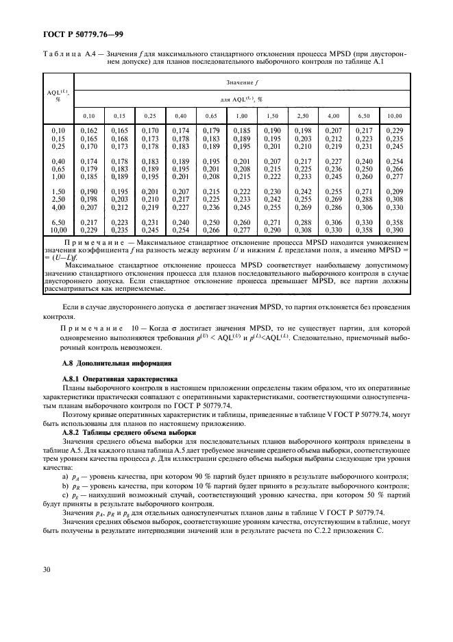 ГОСТ Р 50779.76-99,  33.