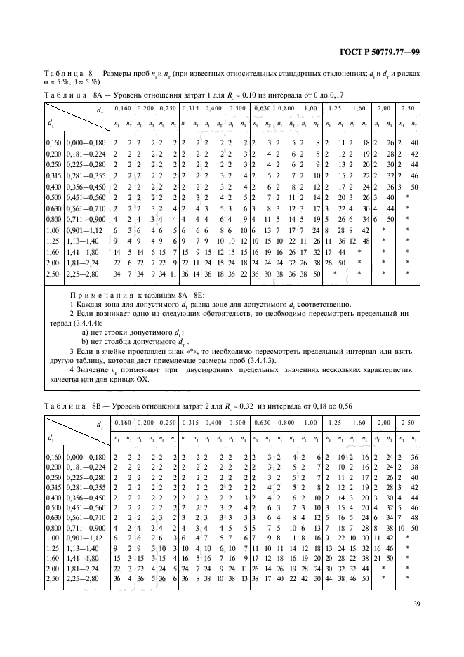 ГОСТ Р 50779.77-99,  43.