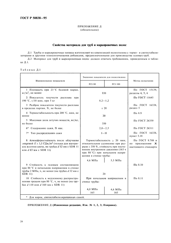 ГОСТ Р 50838-95,  23.