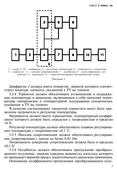 ГОСТ Р 50964-96,  8.