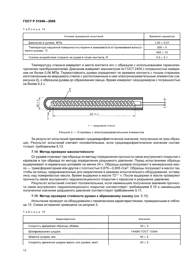 ГОСТ Р 51049-2008,  15.