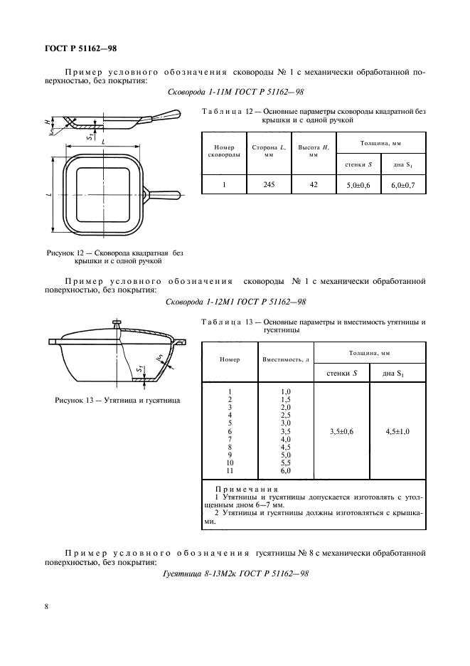 ГОСТ Р 51162-98,  11.