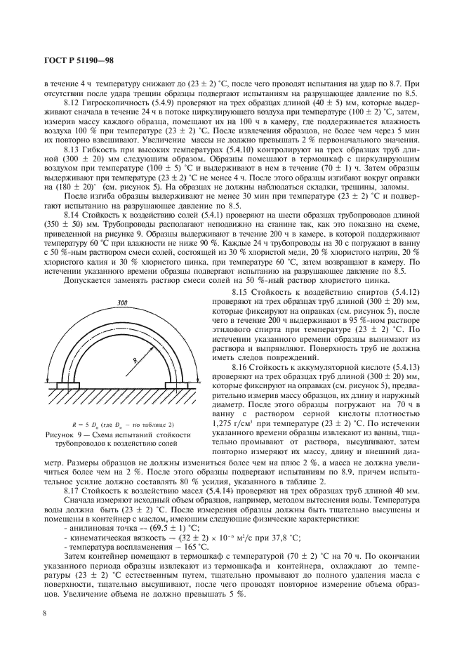 ГОСТ Р 51190-98,  11.