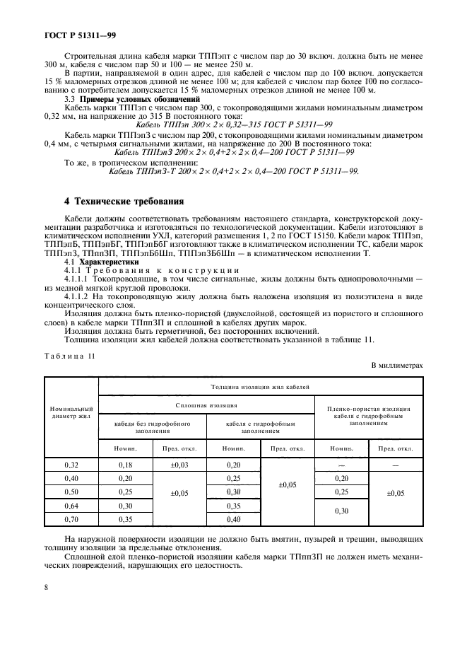 ГОСТ Р 51311-99,  11.