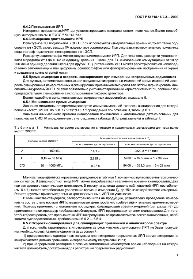 ГОСТ Р 51318.16.2.3-2009,  11.