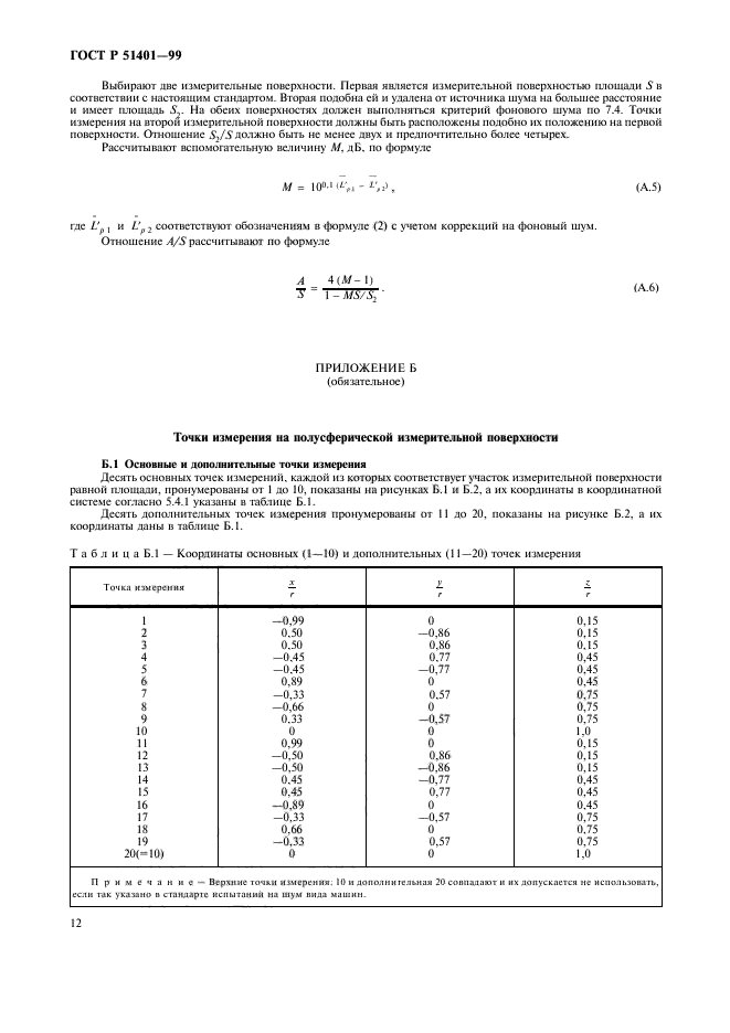 ГОСТ Р 51401-99,  15.