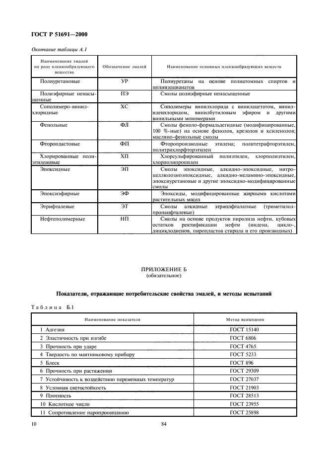 ГОСТ Р 51691-2000,  12.