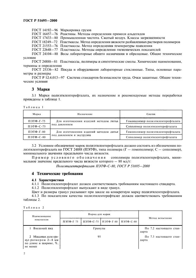 ГОСТ Р 51695-2000,  4.