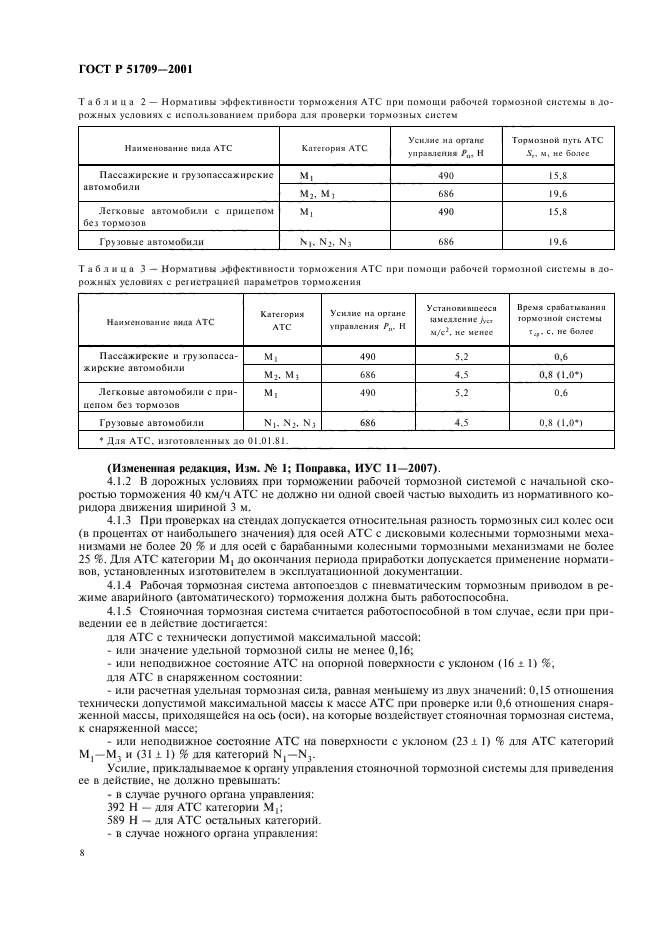 ГОСТ Р 51709-2001,  12.