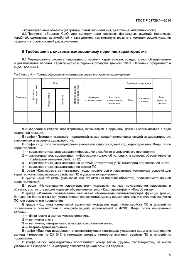 ГОСТ Р 51725.4-2014,  8.