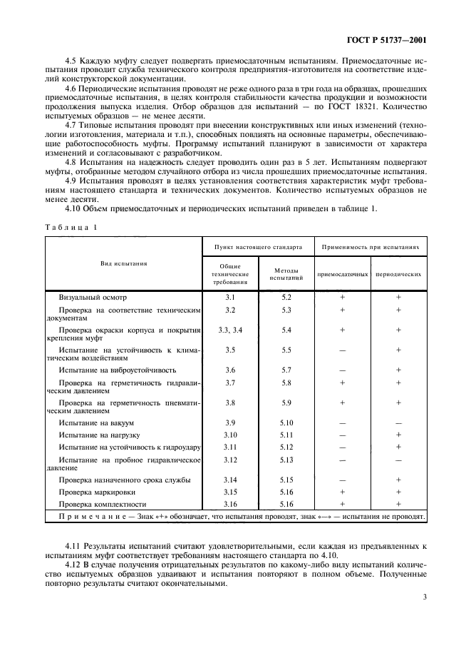 ГОСТ Р 51737-2001,  5.