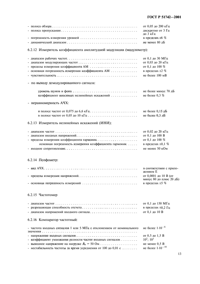 ГОСТ Р 51742-2001,  16.